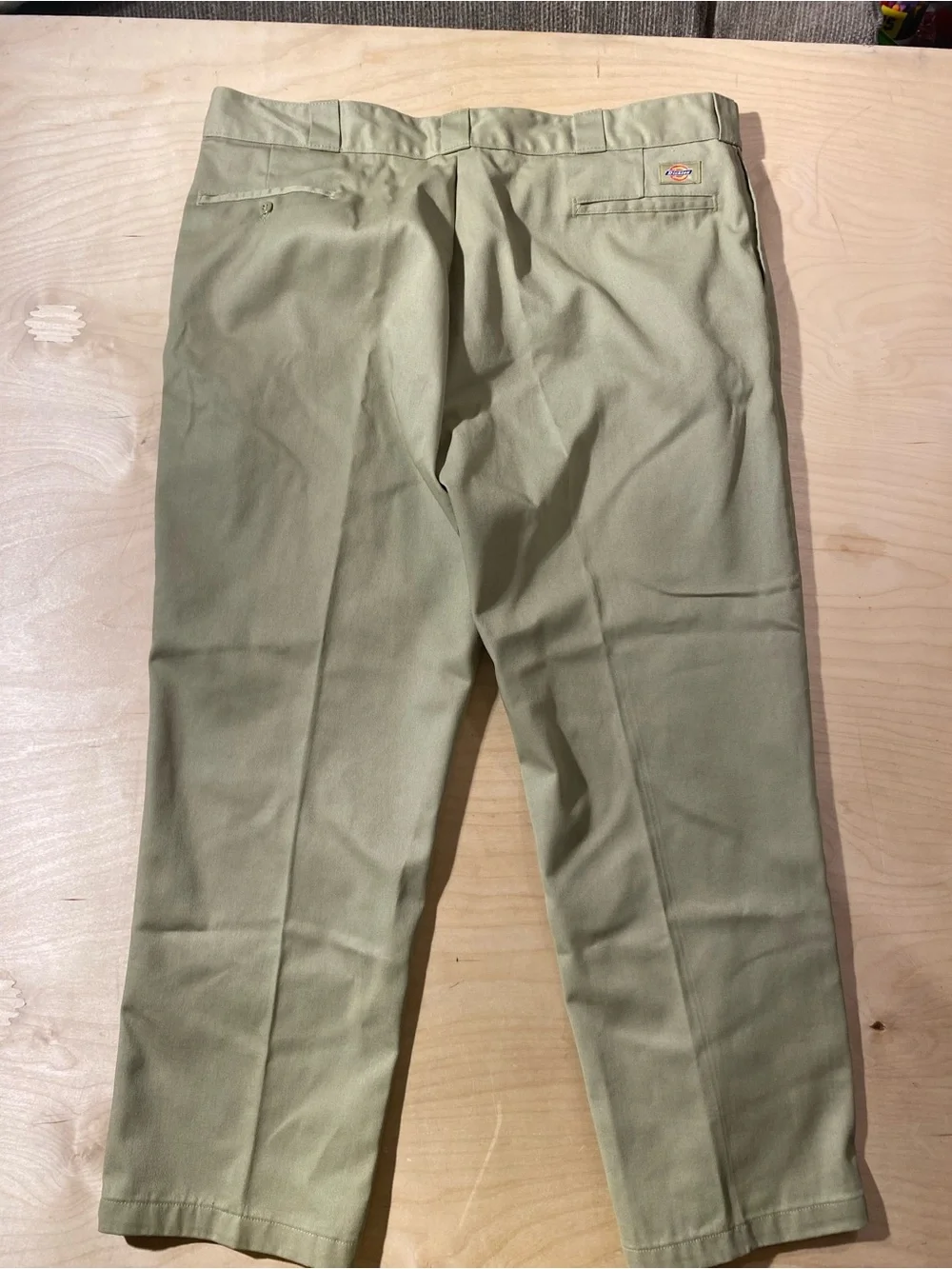 Dickies Khaki Work Pants - Classic Straight Fit.  44 x 30 (SW)